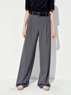 Wide-Leg Tailored Trousers Day To Night Quick Dry Wear