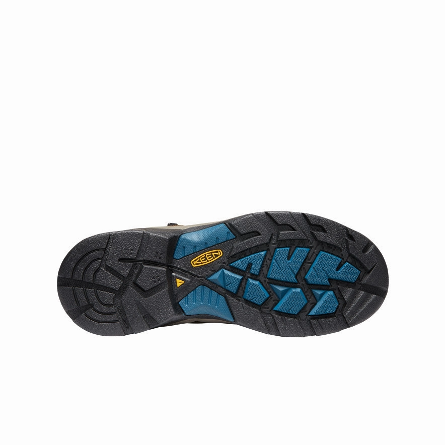 Men's Detroit XT Waterproof Boot (Steel Toe)  |  Cascade Brown/Orion Blue Outdoor Exploration Premium Leather