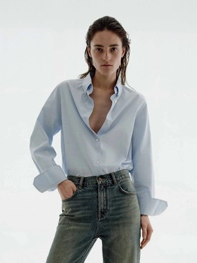 Minimalist fashion Cotton Long Sleeves Shirt