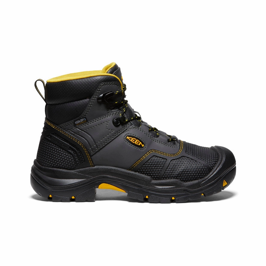Scandi Cool Men's Logandale Waterproof Boot (Steel Toe)  |  Raven/Black
