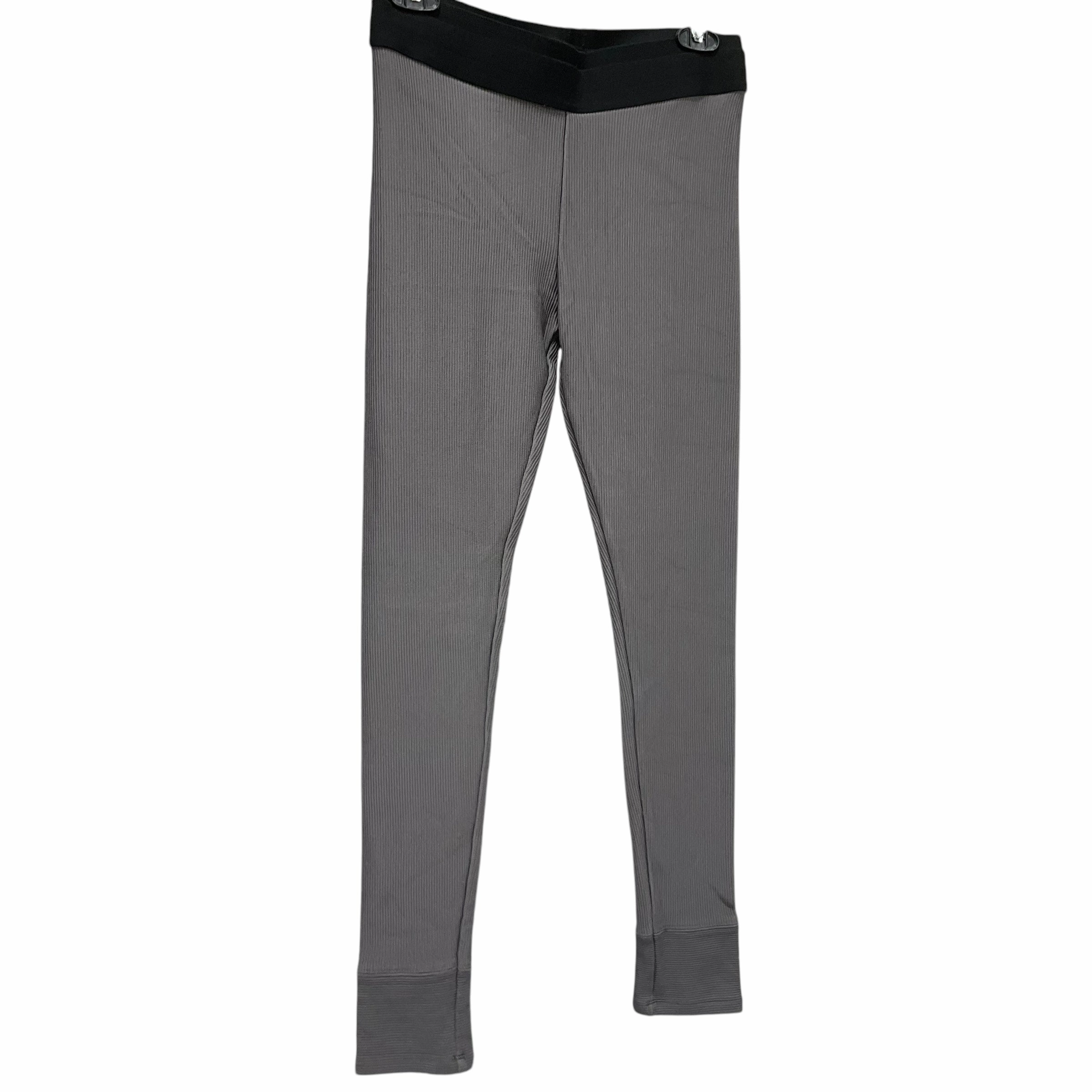Pants Leggings By Bcbgmaxazria In Black & Grey, Size: M Chic Performance