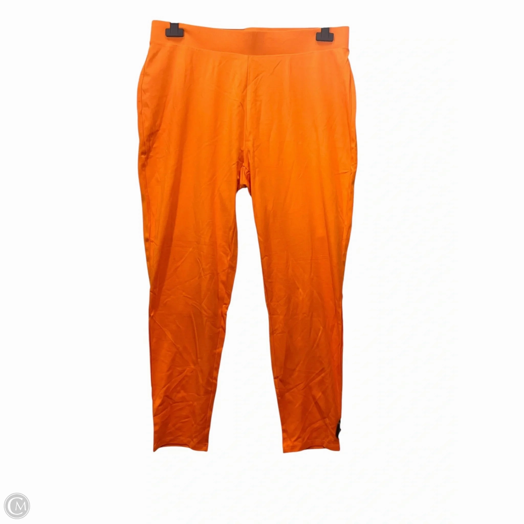 Pants Leggings By Ashley Stewart In Orange, Size: 2x Trend Seeker Fade Resistant