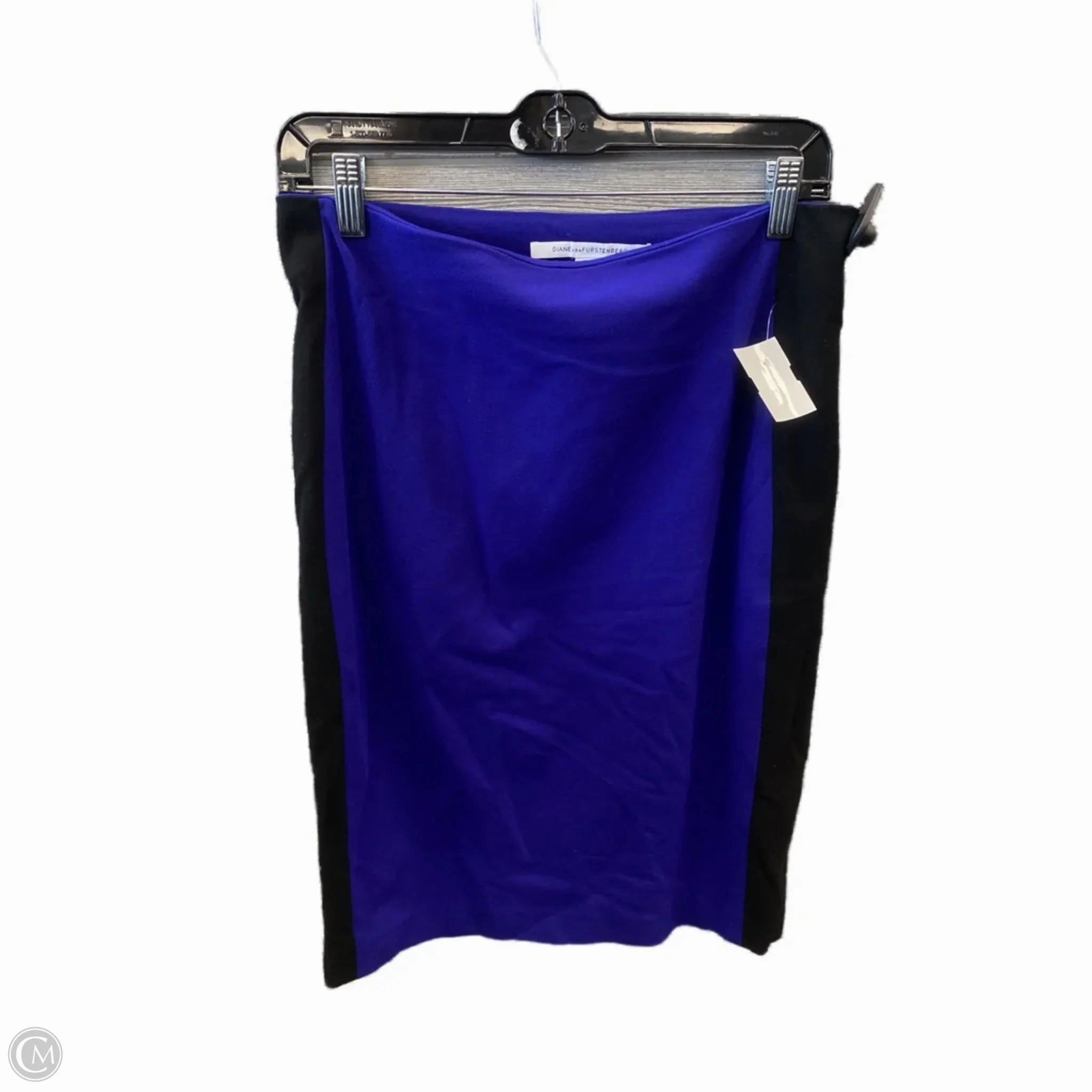 Flow Look Smart Design Skirt Designer By Diane Von Furstenberg In Purple, Size: 10