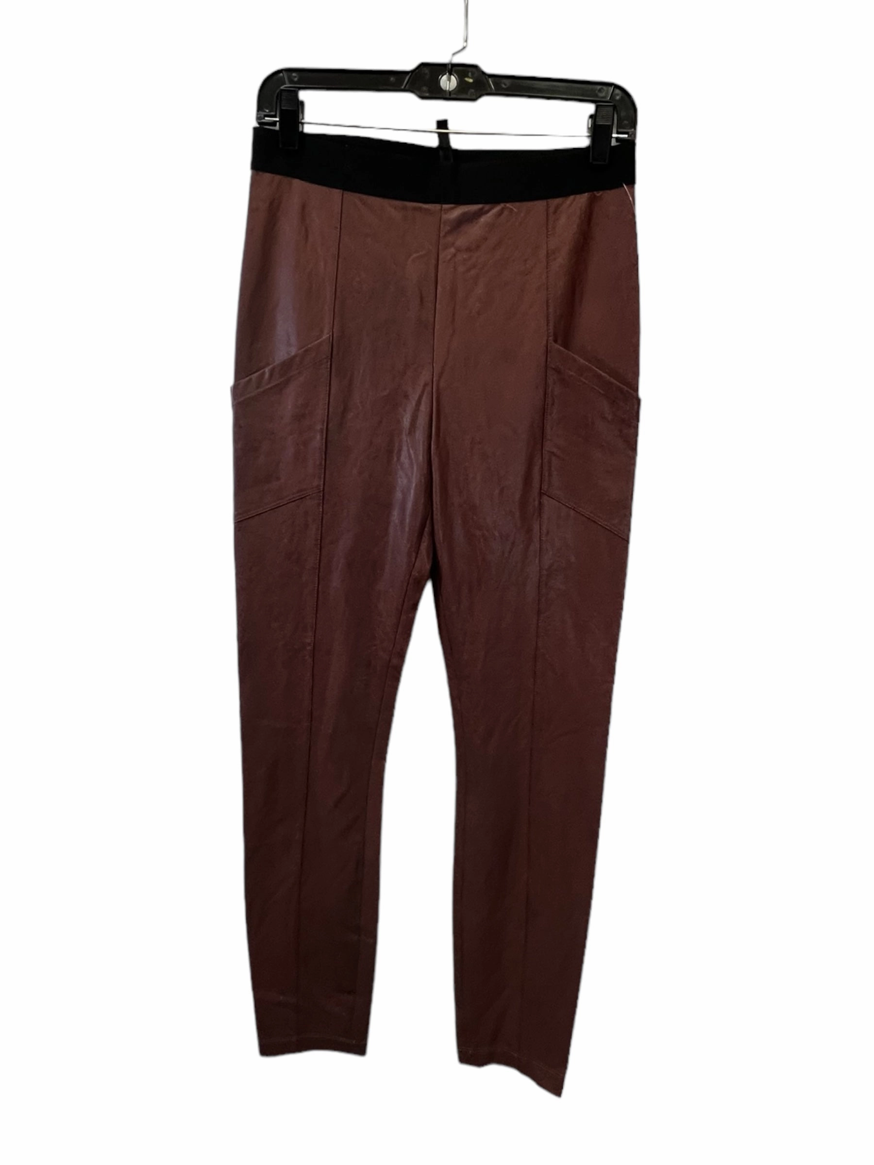 Body Shaping Travel Enthusiast Brown Pants Leggings Bcbgmaxazria, Size S