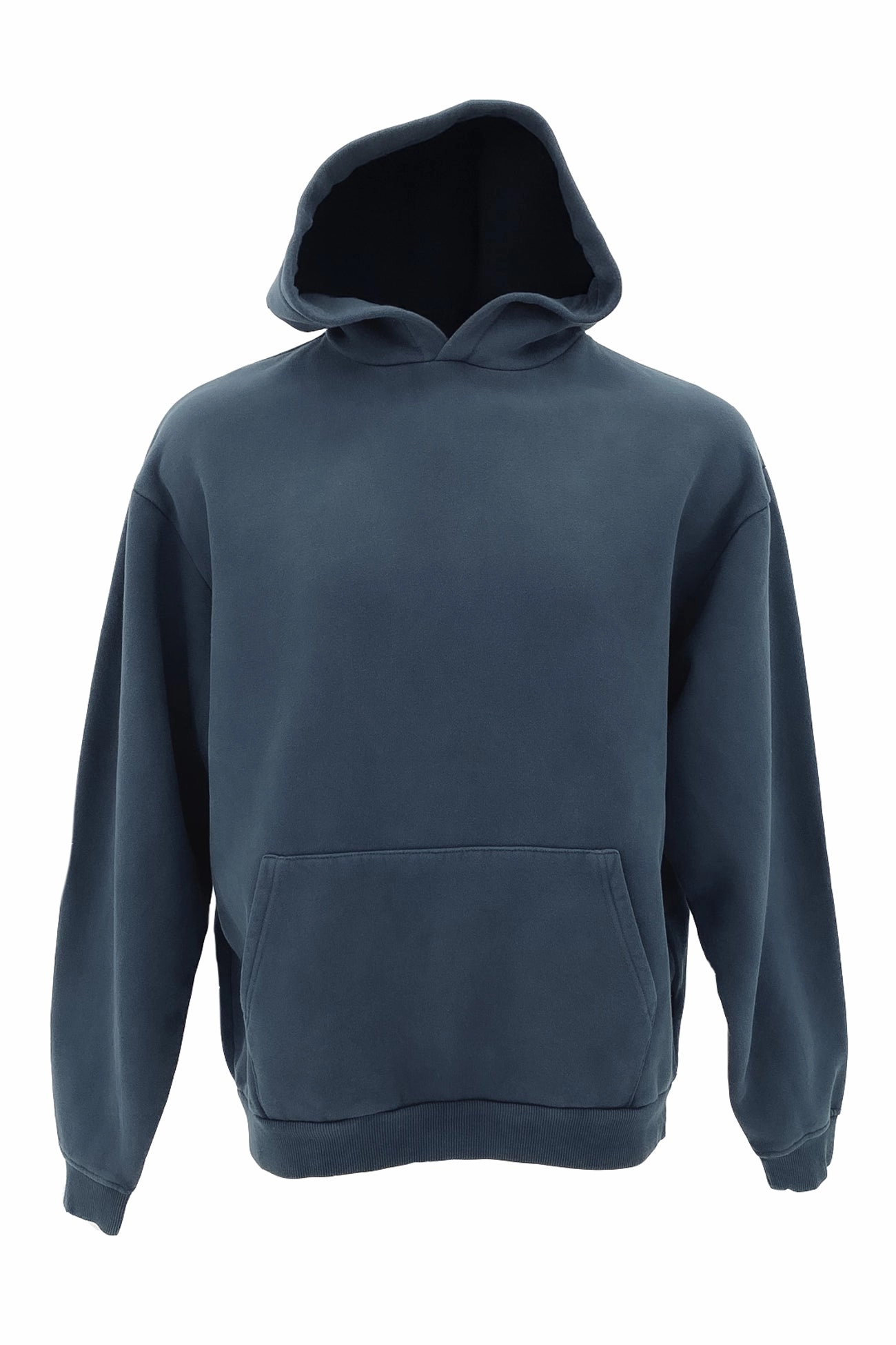 PFC Free Waterproofing Compression Fit Design Box Hoodie Navy