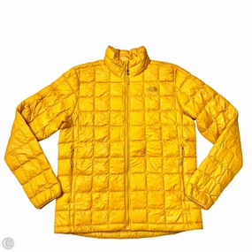 QuickDryFinish Coat Puffer & Quilted By The North Face In Yellow, Size: L