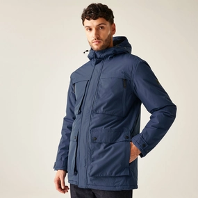Regatta Mens Volter Waterproof Insulated Parka Jacket Ventilation System