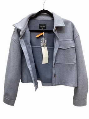 Coat Peacoat By Love Tree In Blue, Size: M Anti Pilling Surface Treatment Commuter Friendly Look