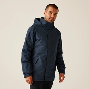Flatlock Seam Construction Regatta Mens Dover Waterproof Insulated Parka Jacket