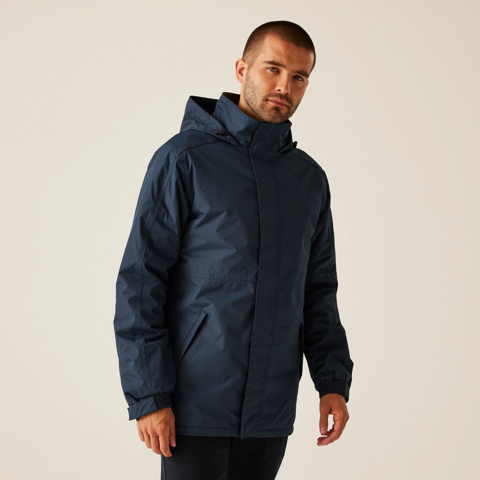Flatlock Seam Construction Regatta Mens Dover Waterproof Insulated Parka Jacket