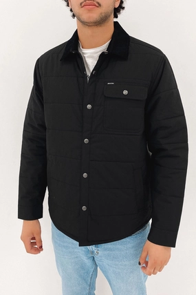 Seamless Welded Construction Reflective Safety Trim Cass Jacket Black