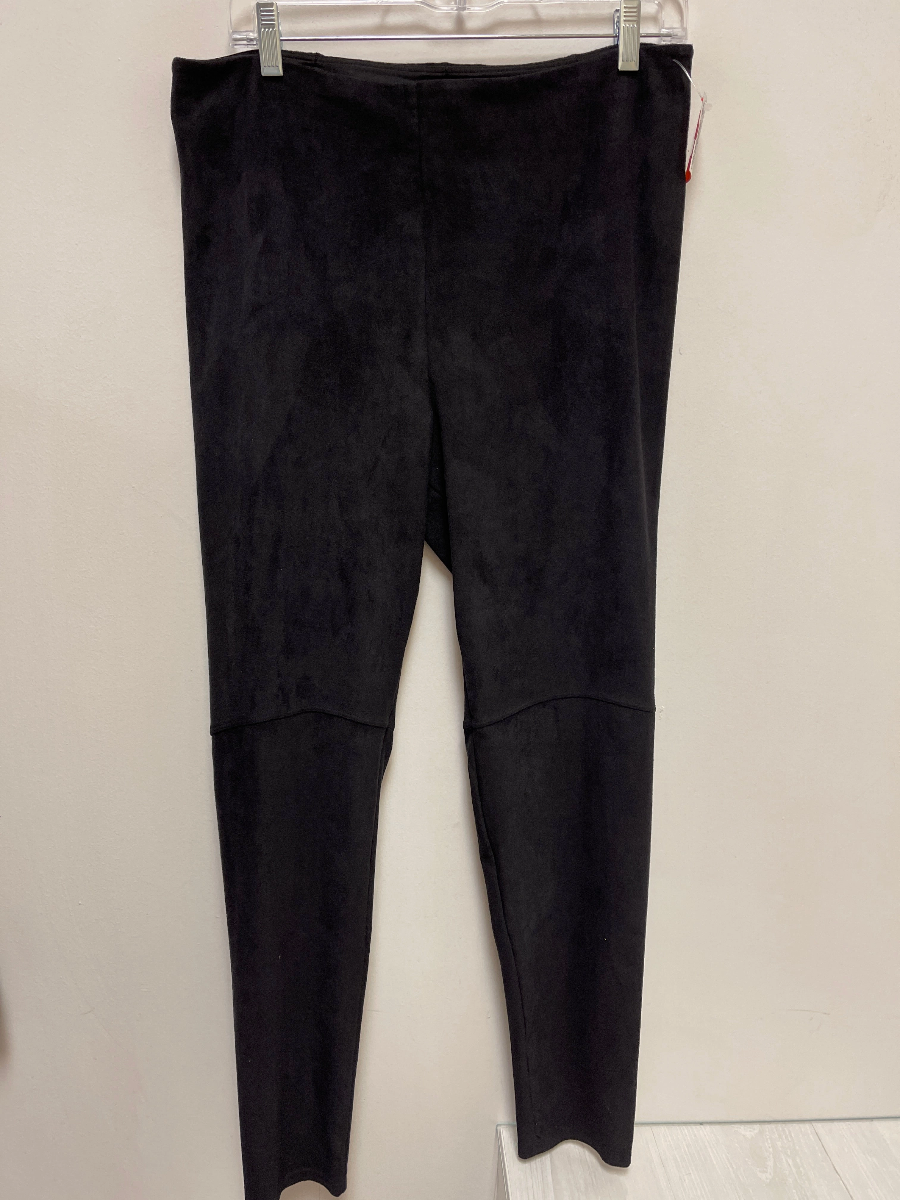 Relaxed Style Pants Leggings By Lysse In Black, Size: L