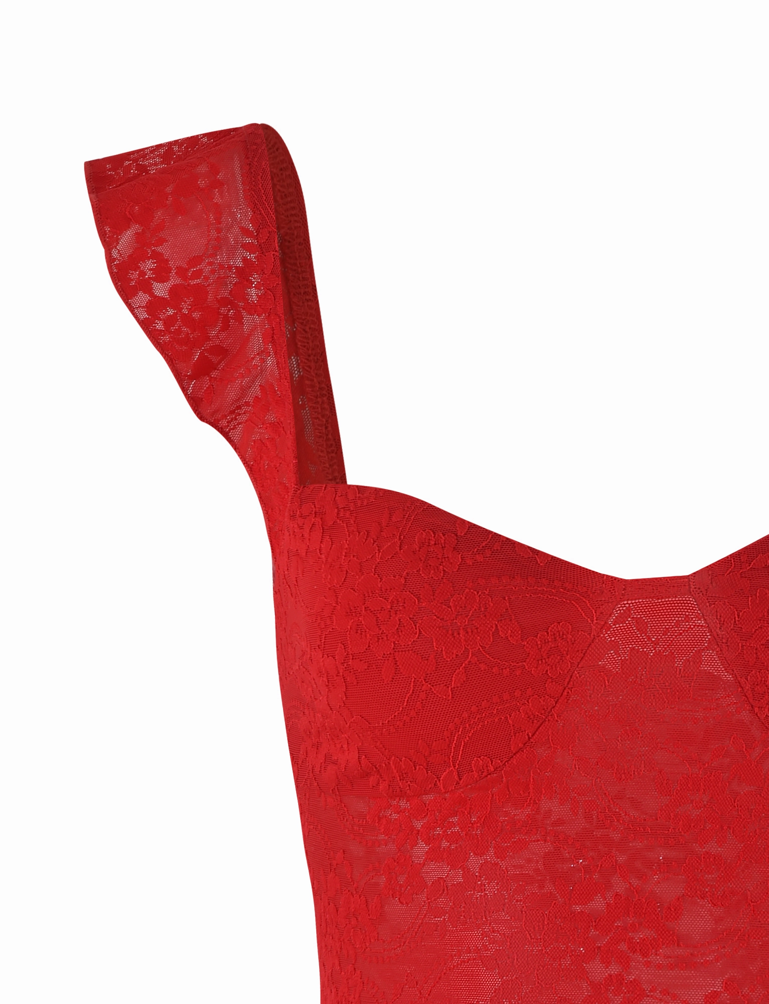 LORNA TOP - RED Bohemian style