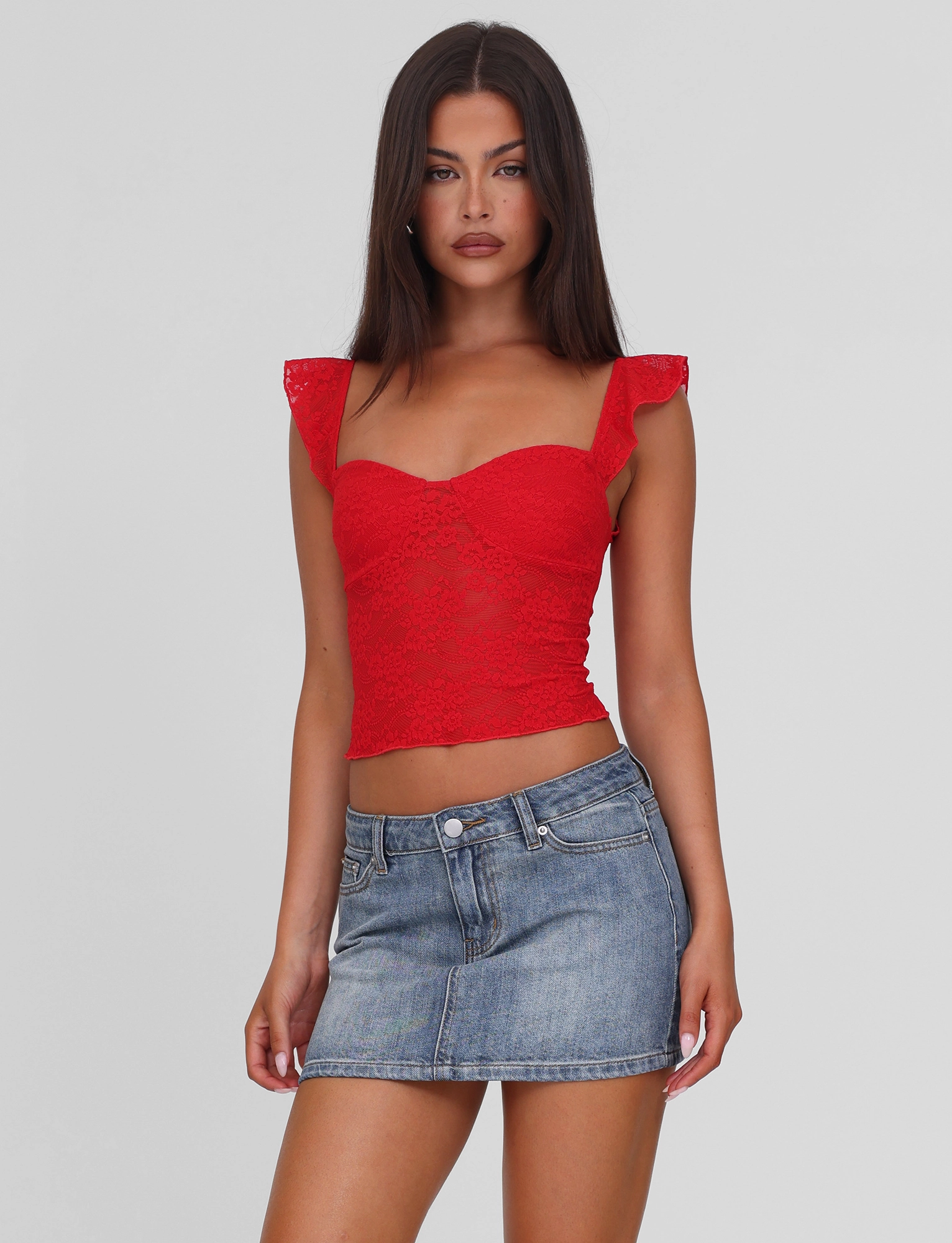 Art Soul Comfortable Style LORNA TOP - RED