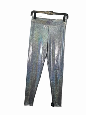 Ultra Flex Pants Leggings By Pink In Silver, Size: S