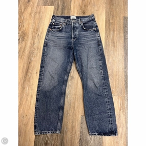 Sanded Seam Comfort Natural Look Jeans Designer By Citizens Of Humanity In Blue Denim, Size: 0/24