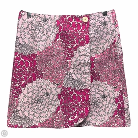 Chandler Wrap Skirt Designer By Lilly Pulitzer In Pink, Size: 4 Contemporary Design Relaxed Feel