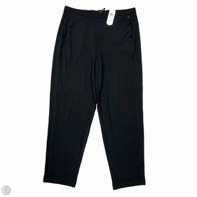 Flattering Comfort School Sports Plus Size Pants Leggings By Eileen Fisher In Black, Size: L