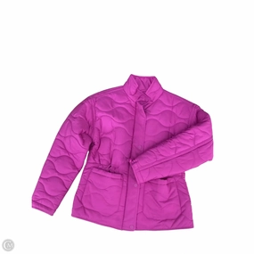 Coat Puffer & Quilted By Talbots In Purple, Size: Xs ReversibleStyle