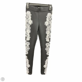 Pants Leggings By Express In Floral Print, Size: Xs Gusset Crotch Design Cozy Core