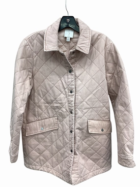 Coat Puffer & Quilted By Joie In Pink, Size: M Modular Attachment System Rubberized Zippers