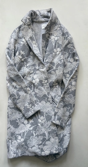Odor Resistant Tech All Weather Adaptability Coat Peacoat By Rachel Zoe In Grey, Size: M