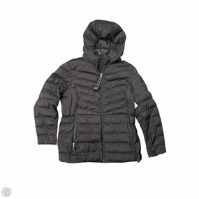 Compression Fold Design RubberizedTrim Coat Puffer & Quilted By 32 Degrees In Black, Size: Xl
