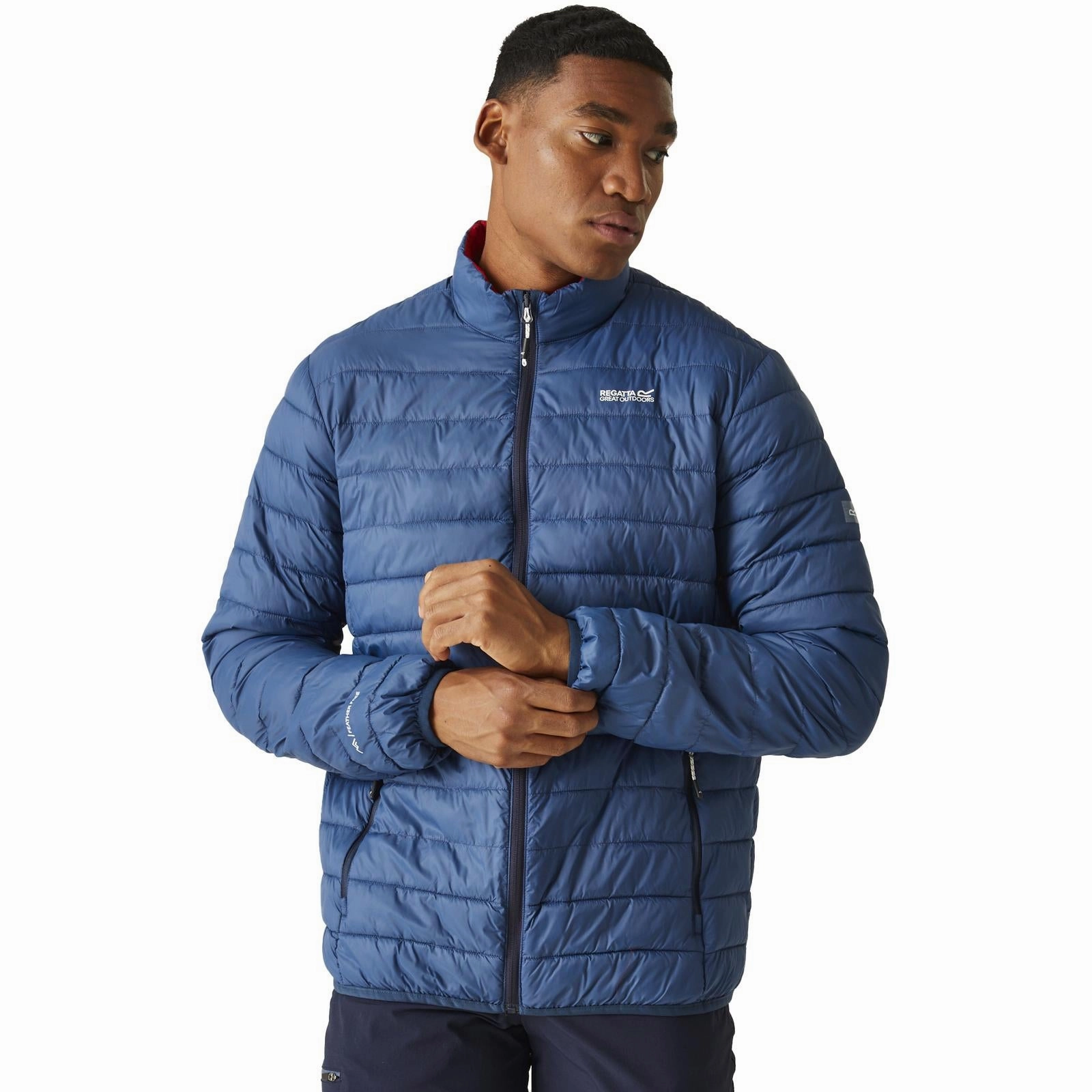 Regatta Mens Hillpack II Packaway Insulated Jacket Ergonomic Sleeve Shaping Lightweight Thermal Tech