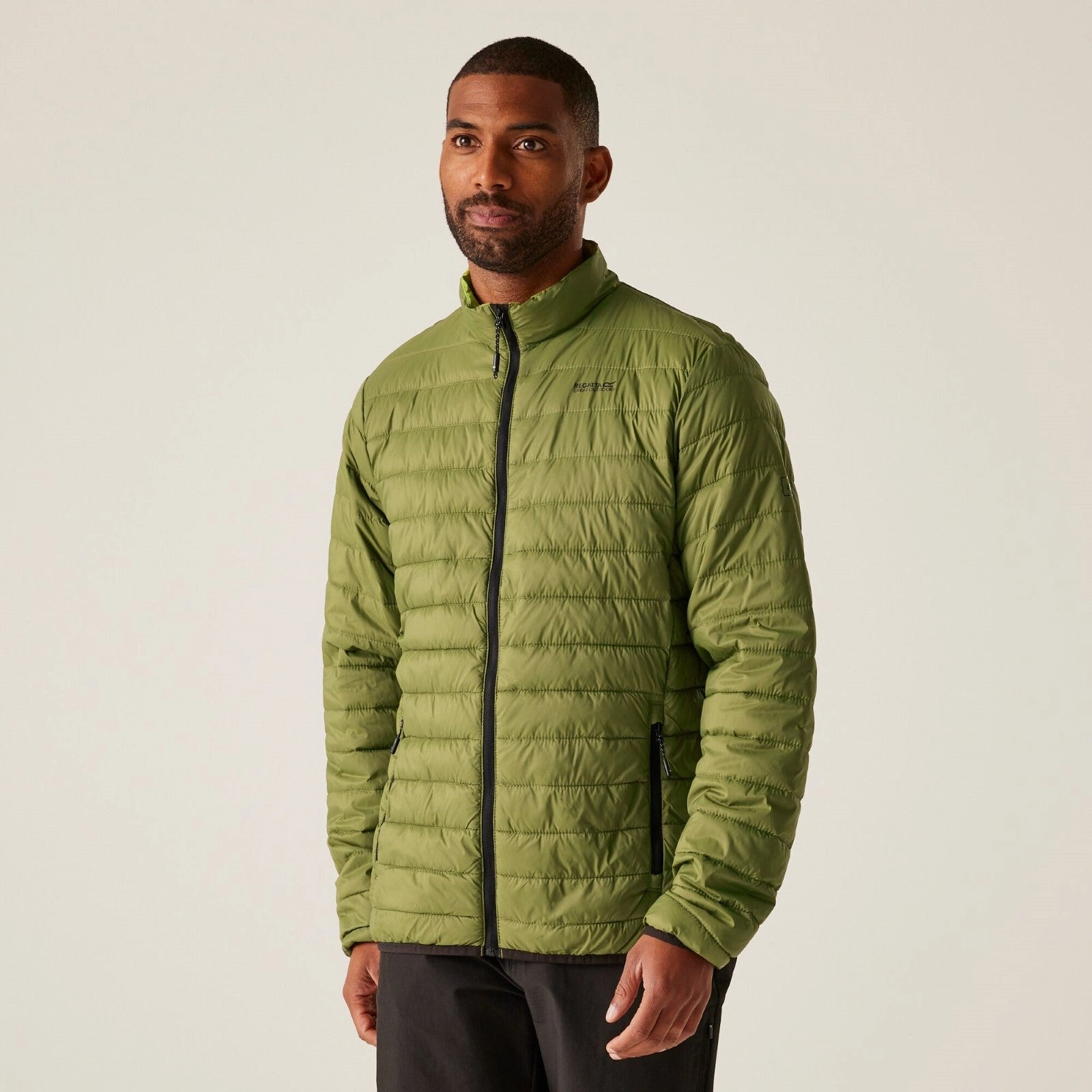 Regatta Mens Hillpack II Packaway Insulated Jacket Ventilated Back Impact Absorbing Back Panels