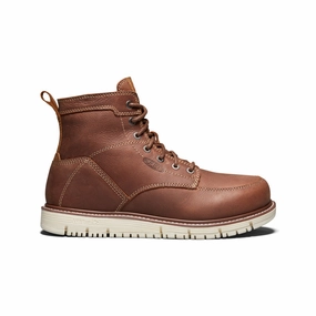Men's San Jose 6" Boot (Soft Toe)  |  Gingerbread/Off White CushionedSole