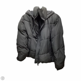 Taped Seam Technology Double Layered Coat Puffer & Quilted By Zara In Black, Size: M