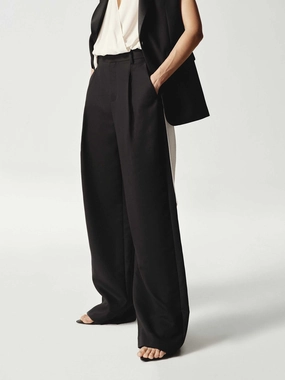 Cotton Straight Leg Pants Organic Cotton