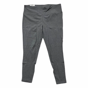 Chic Performance Pants Leggings By Terra & Sky In Grey, Size: 1x