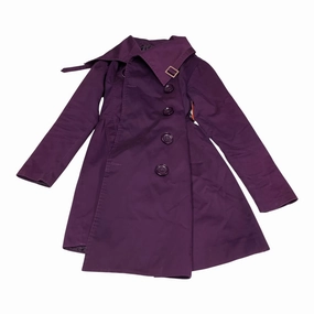 Coat Peacoat By Fuera De Serie In Purple, Size: M SoftInnerLayer fall season