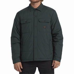 Billabong Mens Montana Button Up Jacket Detachable Hood