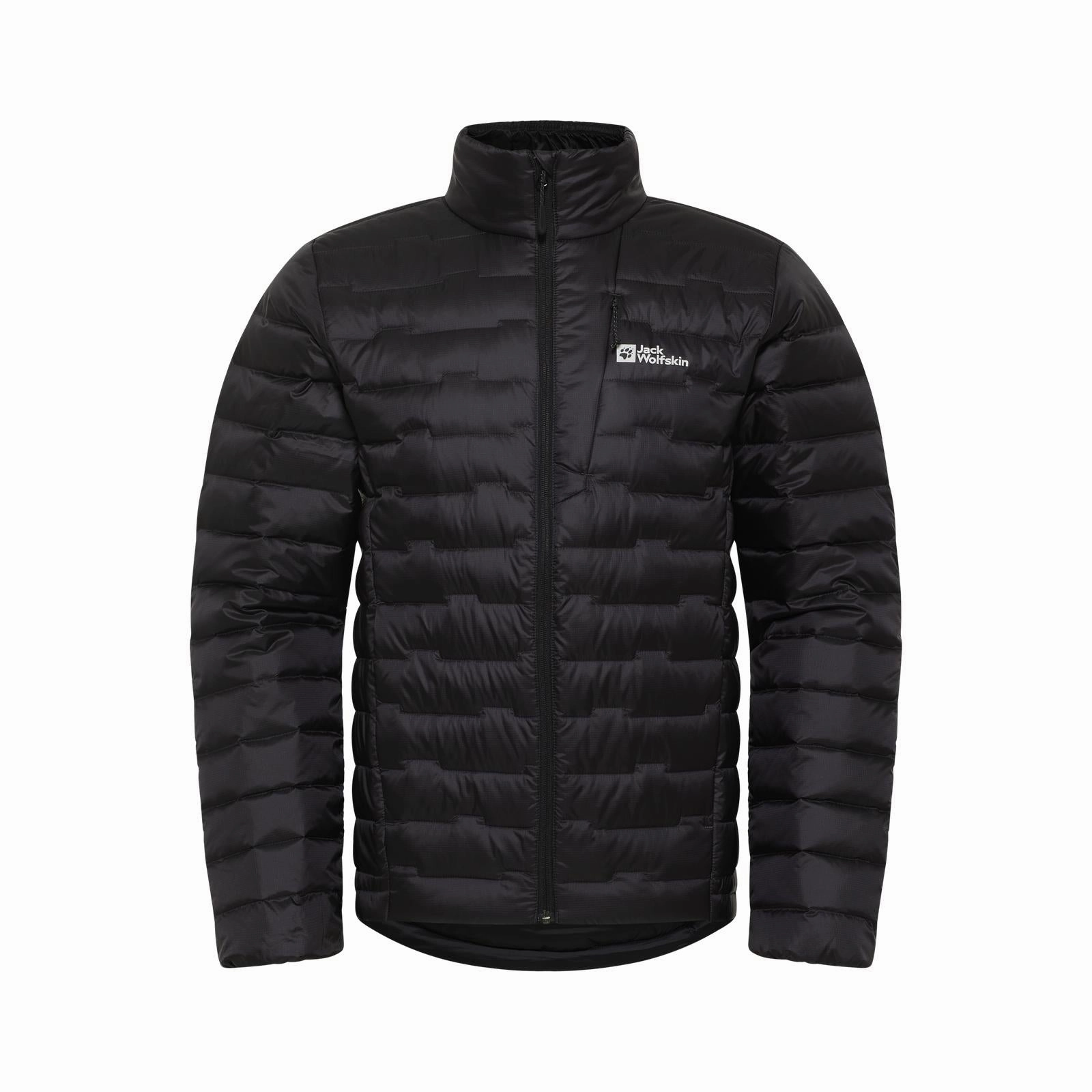 Jack Wolfskin Mens Passamani Packable Padded Jacket Noise Reduced Fastener System