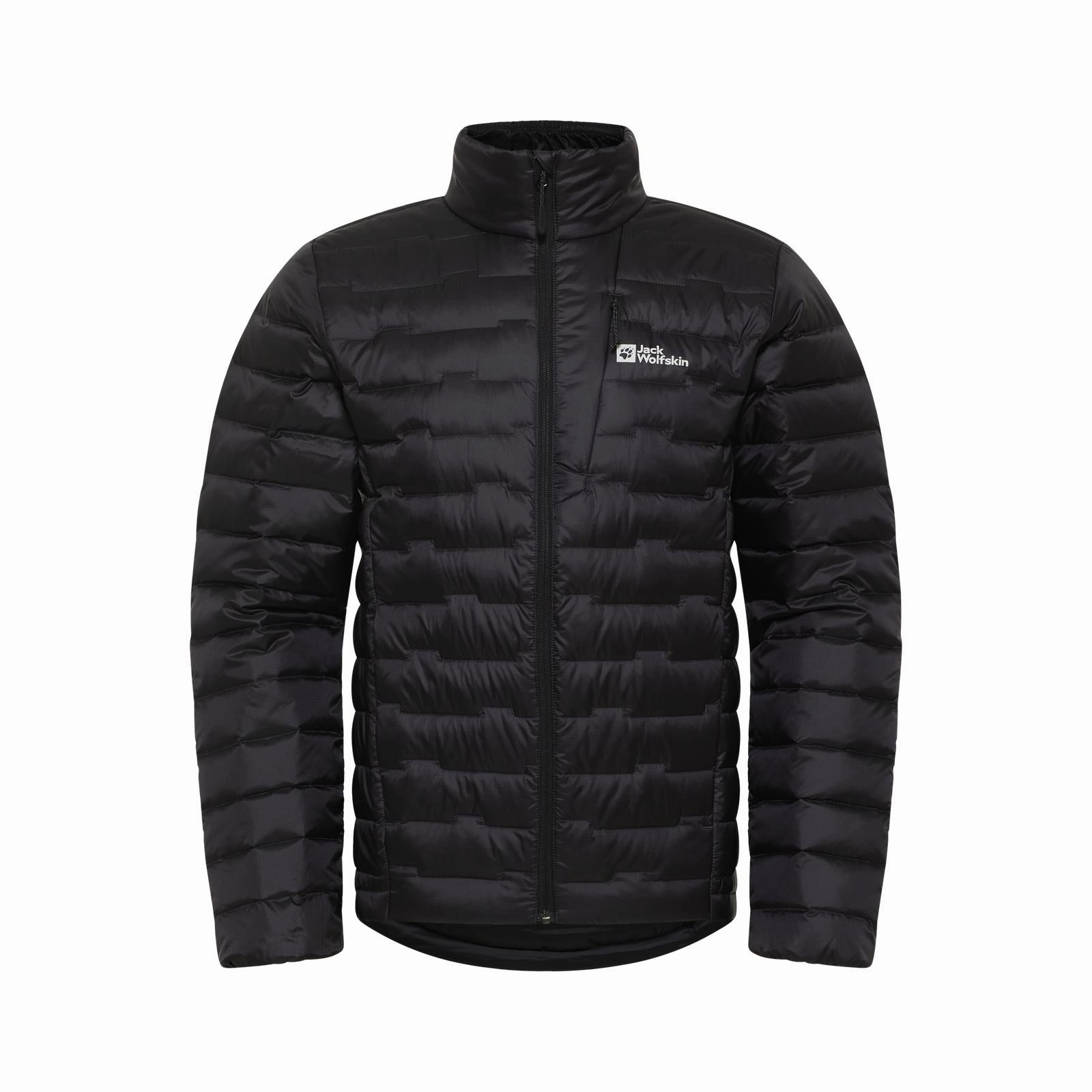 Full Length Zipper Closure Jack Wolfskin Mens Passamani Packable Padded Jacket