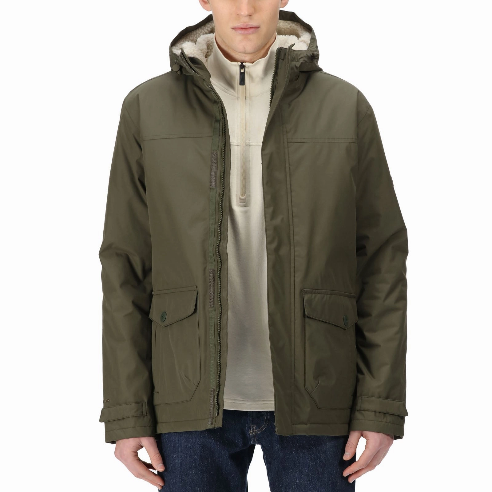 Regatta Mens Sterlings III Waterproof Insulated Jacket Silicone Grip Trim
