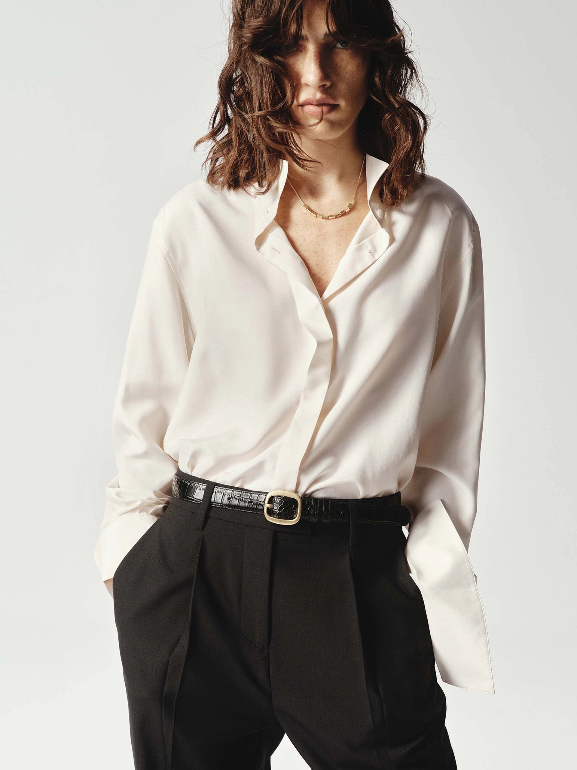 Classic Soft Silk Shirt Hiking Gear