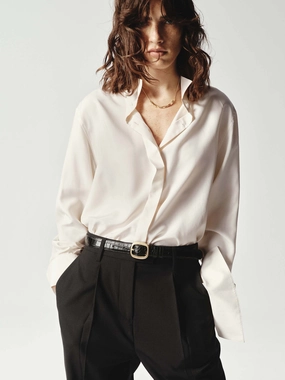 Lightweight Layers Classic Soft Silk Shirt