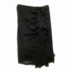 Black Skirt Designer Cma, Size M One size fits most
