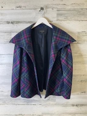 Coat Other By Talbots In Blue & Purple, Size: Xl Ergonomic Seams