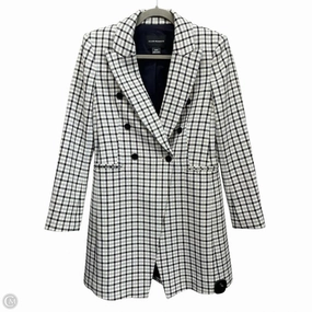 Coat Peacoat By Club Monaco In Plaid Pattern, Size: Xs All Day Wear