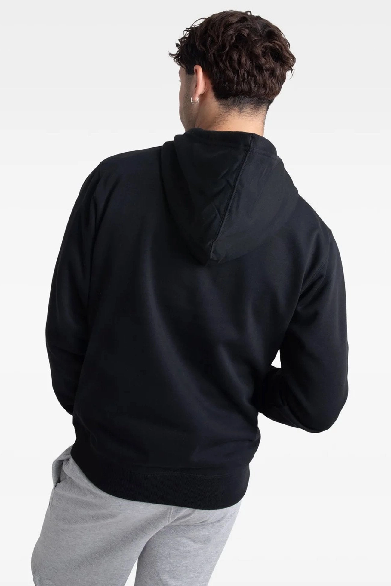 Compression Layer hypoallergenic material Star Chevron Core Hoodie Black