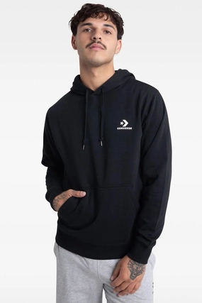 Star Chevron Core Hoodie Black Adjustable Hood Feature