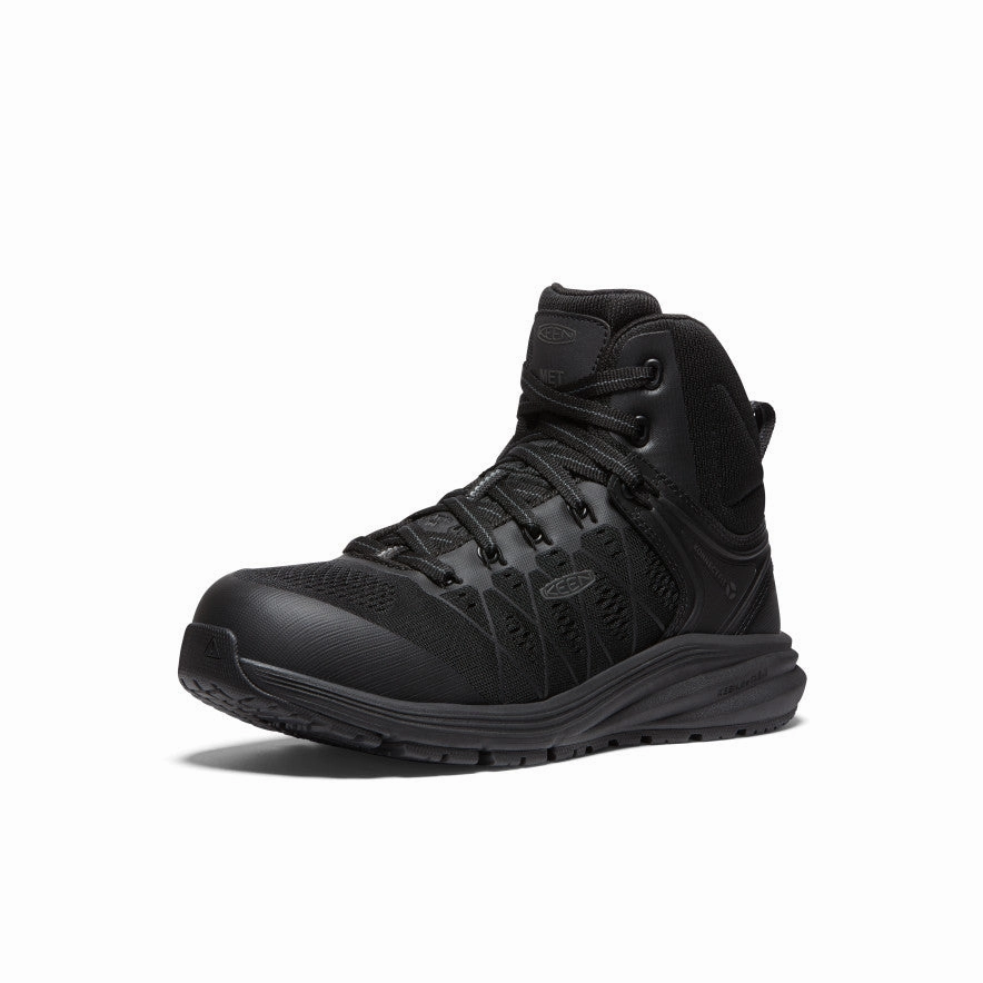Women's Vista Energy Mid INT MET (Carbon Toe)  |  Black/Raven Muddy Path