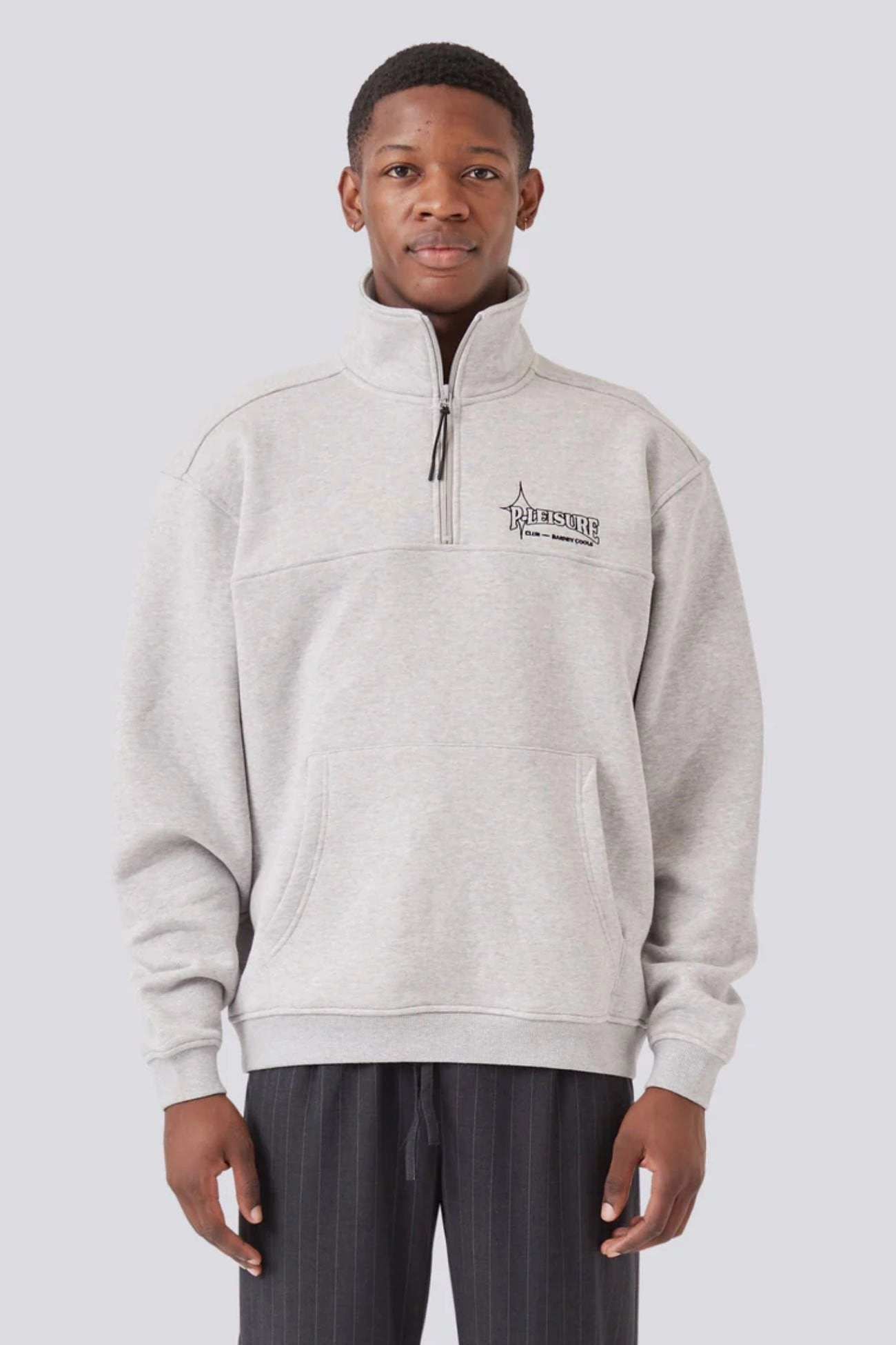 Tear Resistant ReinforcedStressPoints Club Pullover Grey Marle