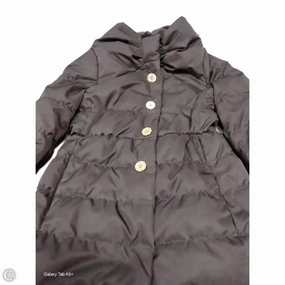 Wind Resistant Fabric Coat Designer By Kate Spade In Black, Size: Xs