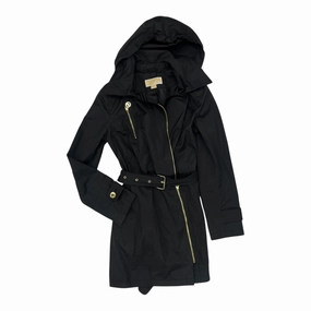 Coat Designer By Michael Kors In Black, Size:S Anti Pill Surface