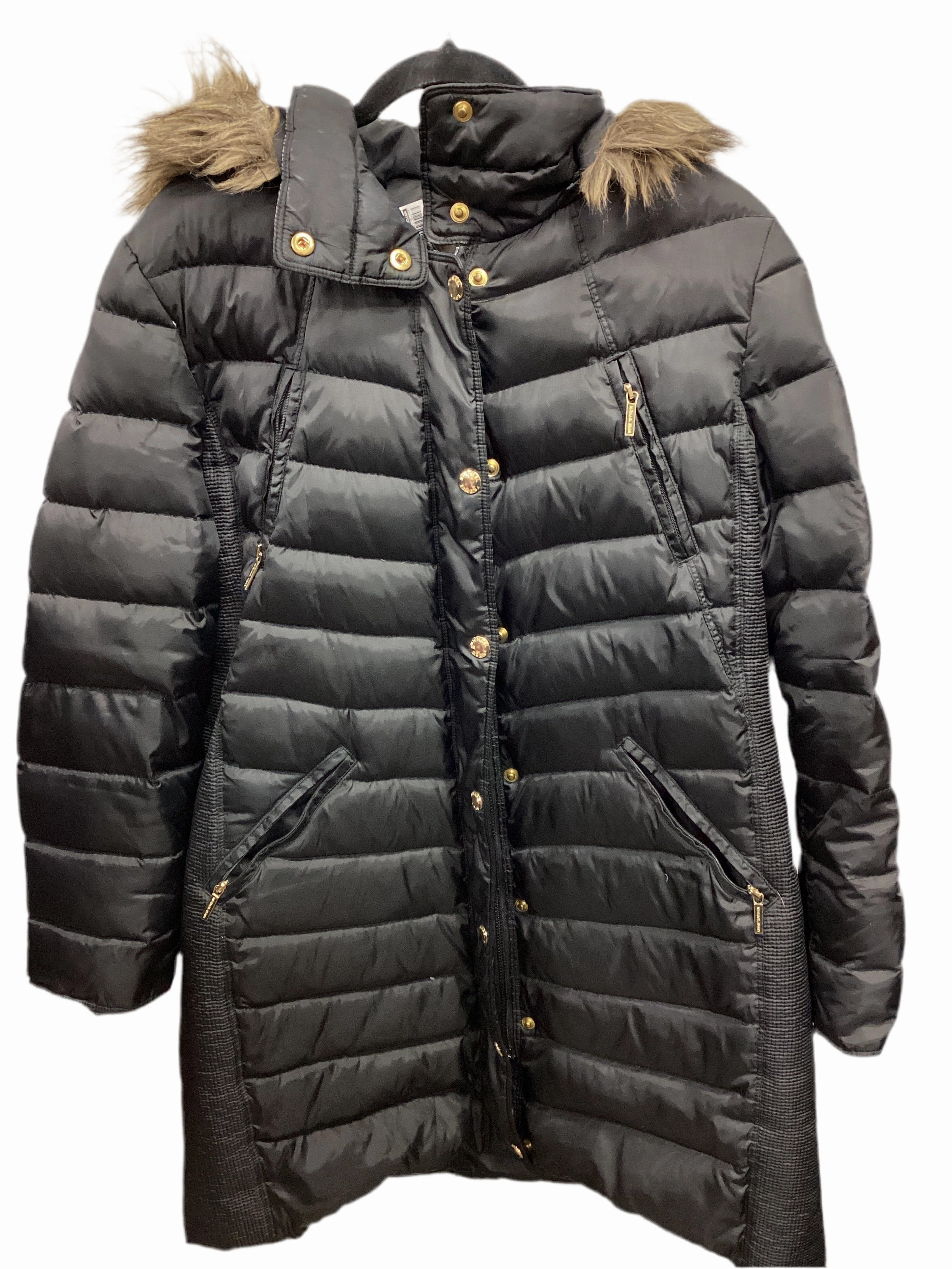 Coat Designer By Michael Kors In Black, Size:Xl Trail To Town